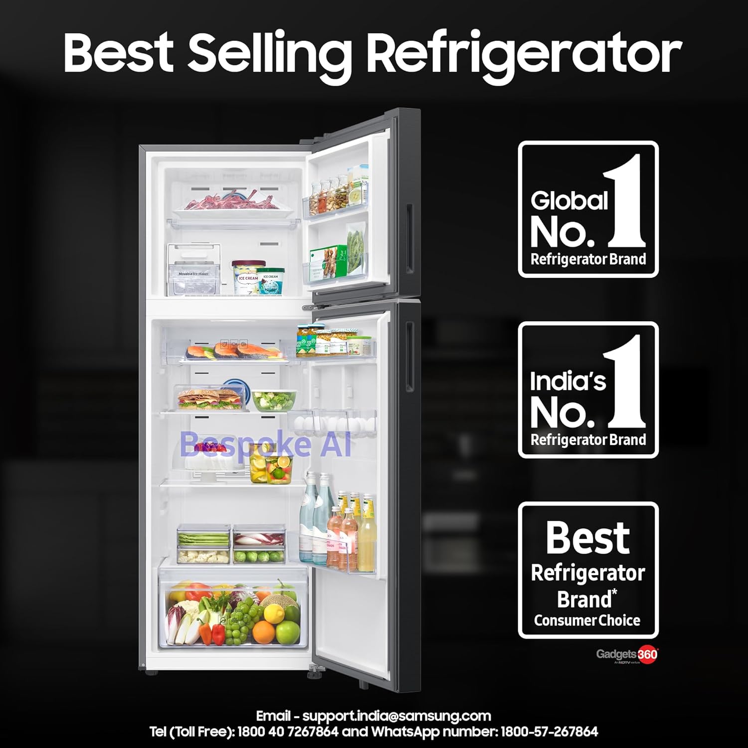 Samsung 350 L Convertible 5-in-1 Double Door - Image 2